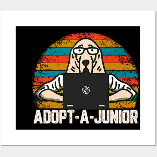 Adopt a junior - Programmers humor Posters and Art